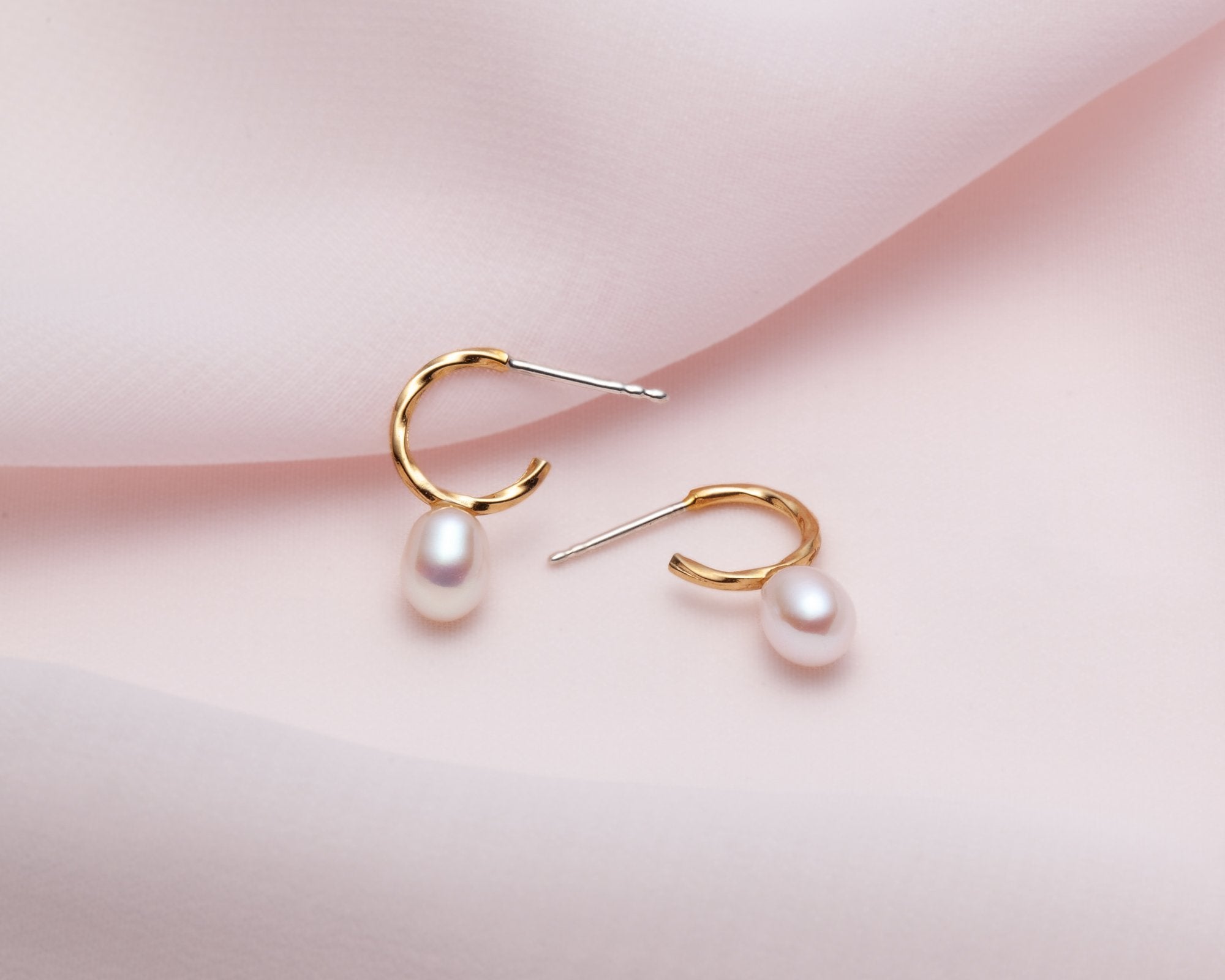 petites créoles en argent sterling - Lidia