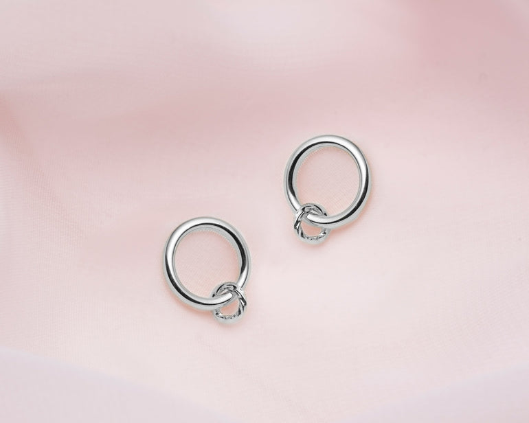 boucles d'oreilles géométriques - Lidia
