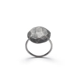 bague texturée oxydée - Lidia