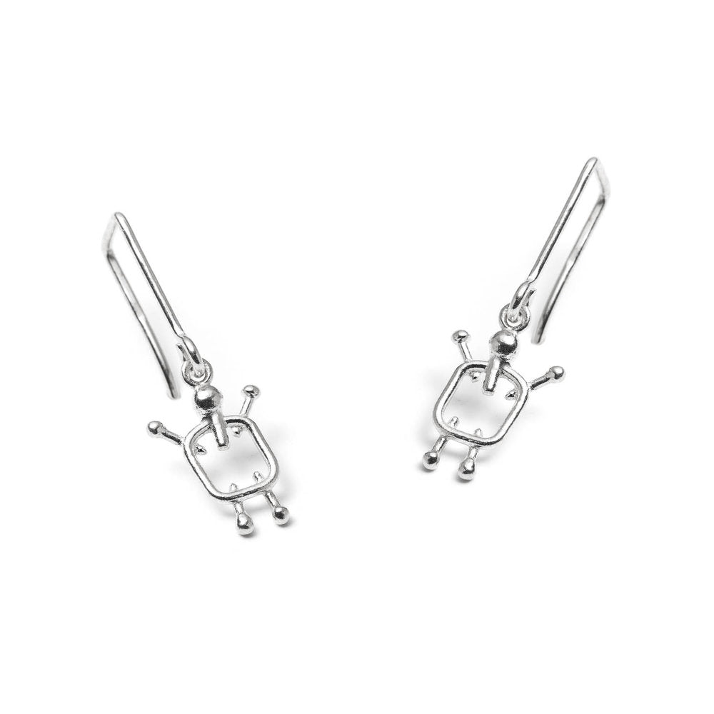 boucles d'oreilles avec 2 garçons - Lidia