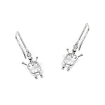 boucles d'oreilles avec 2 garçons - Lidia