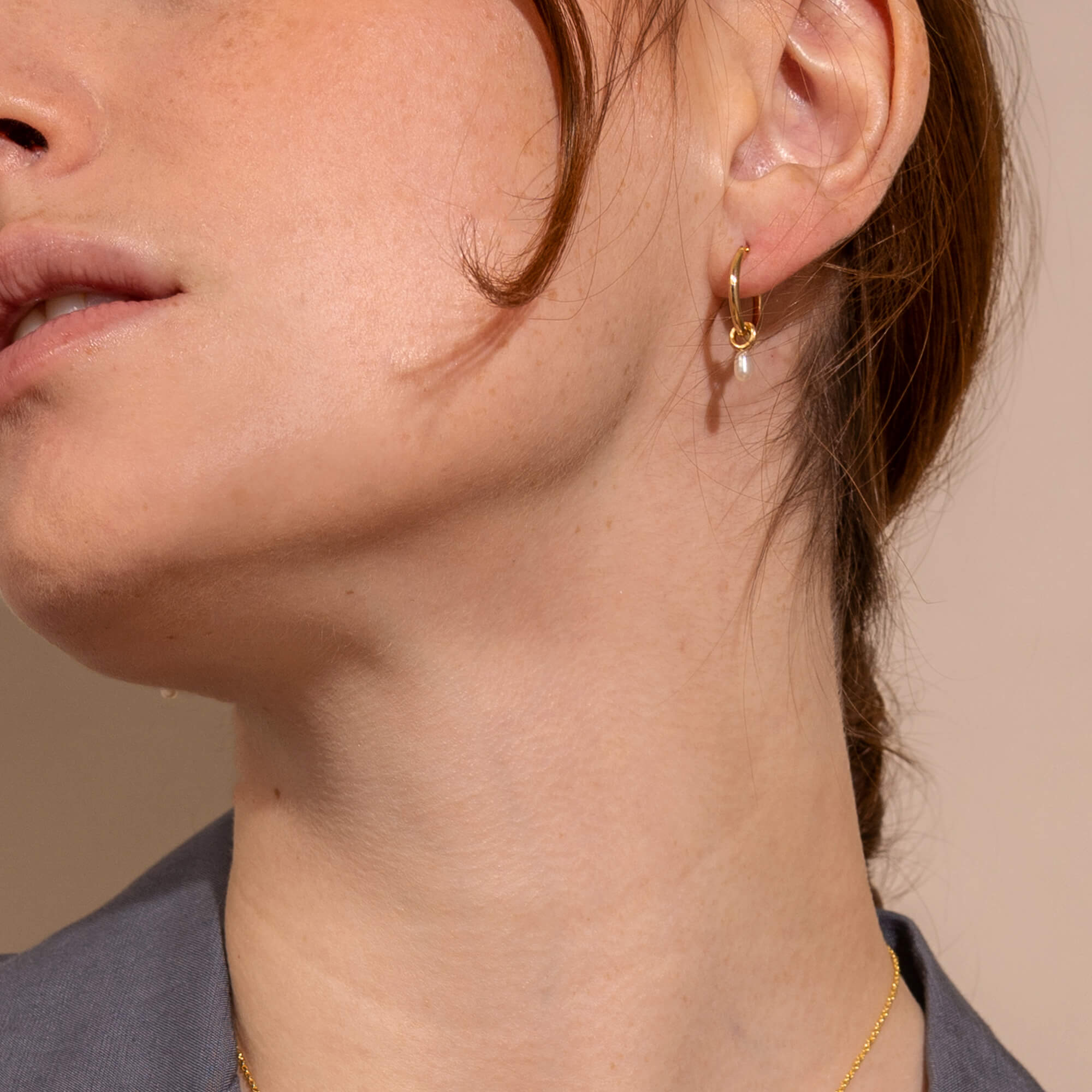 Marie-Joséphine - Boucles d’oreilles avec petites perles d’eau douce - Lidia