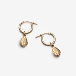 Thérèse - Boucles d’oreilles en argent sterling avec breloque - Lidia