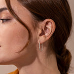 Irma - Boucles d'oreilles minimalistes ovales - Lidia