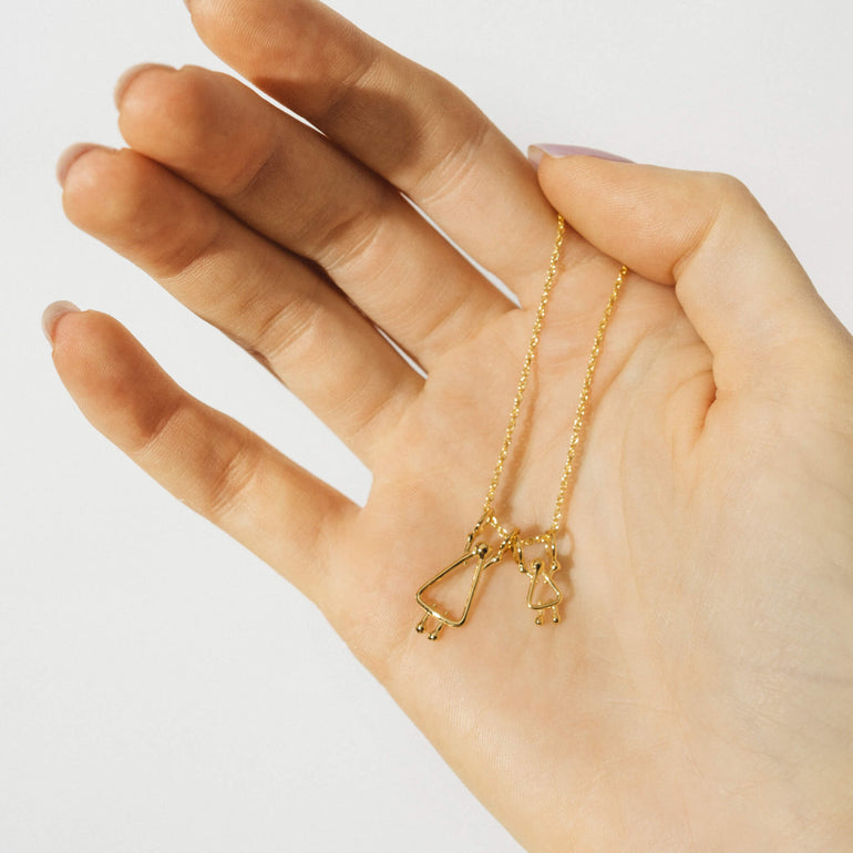 collier maman et fille - Lidia