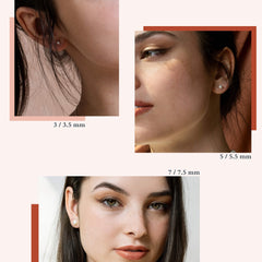 dainty pearl earrings