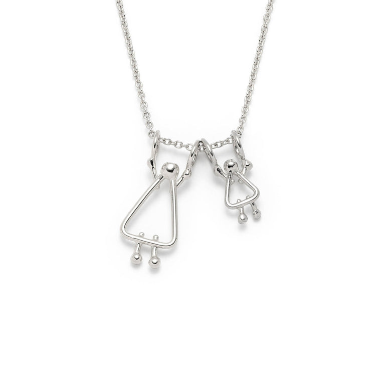 collier maman et fille - Lidia
