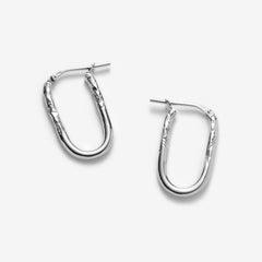Irma - Boucles d'oreilles minimalistes ovales - Lidia