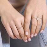bague twist empilable - Lidia