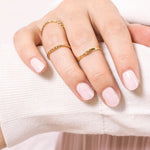 bague twist empilable - Lidia