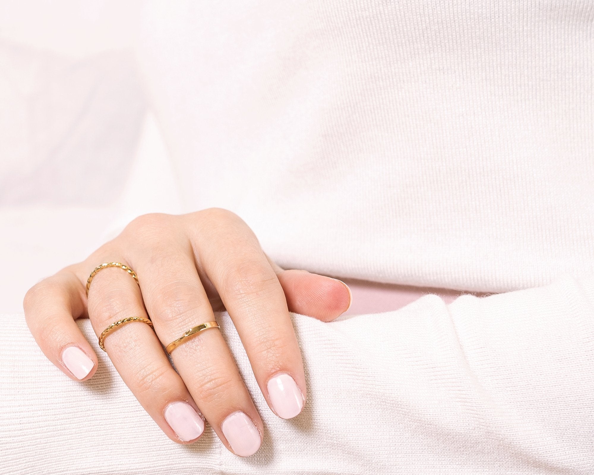 bague twist empilable - Lidia