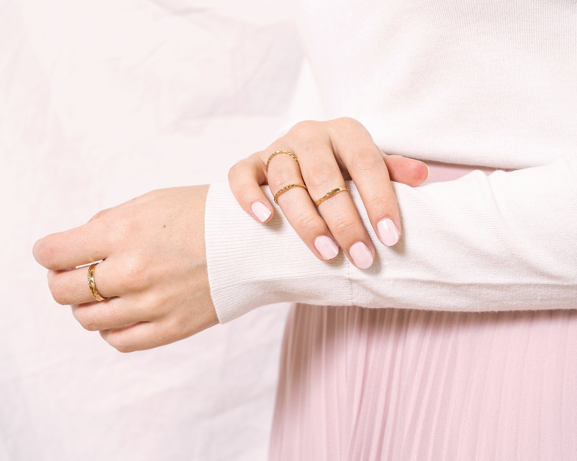 bague twist empilable - Lidia