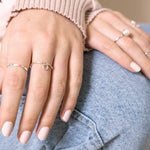 bague twist empilable - Lidia